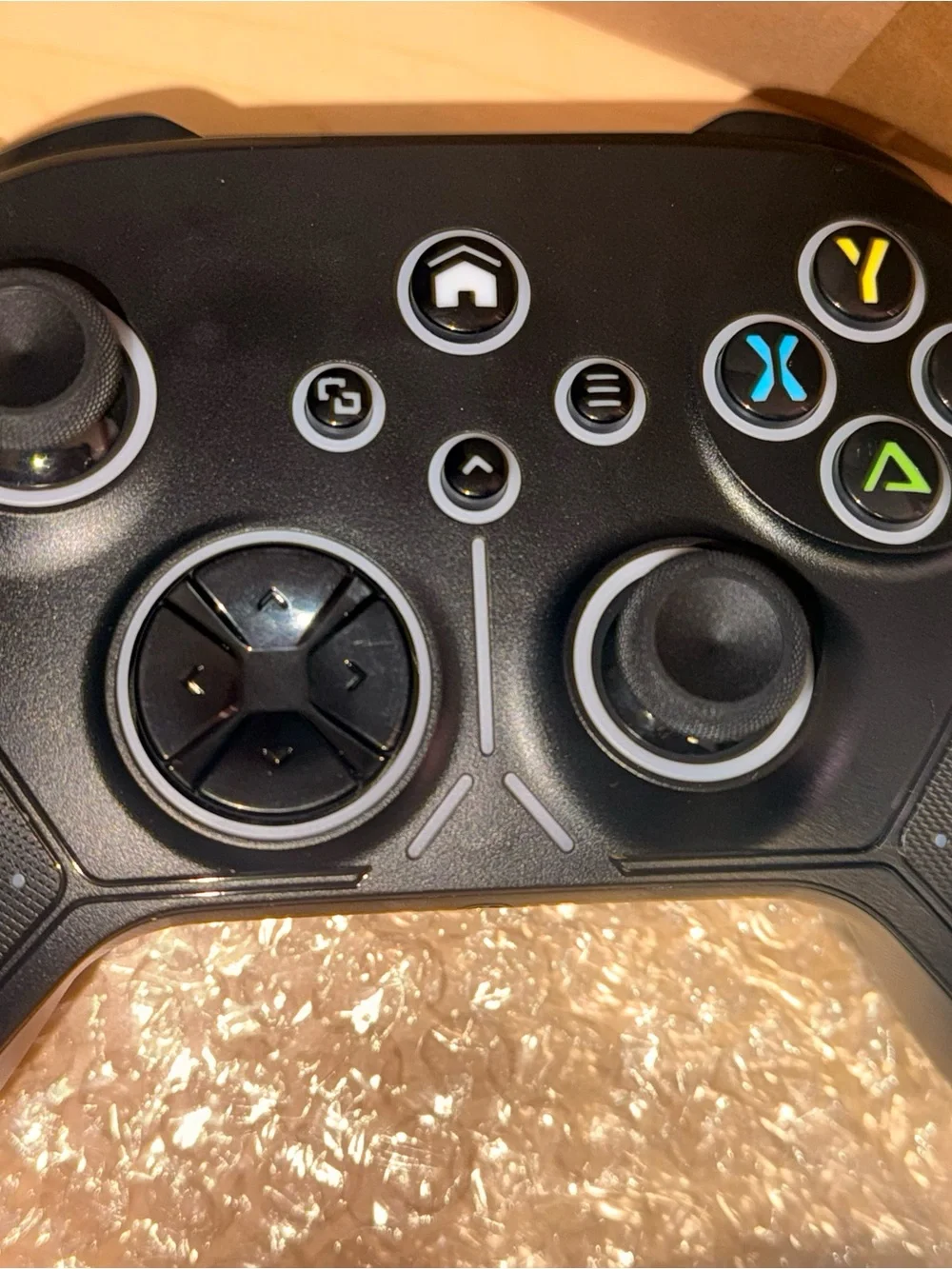 Wireless Black VR Controller - Compatible Gamepad